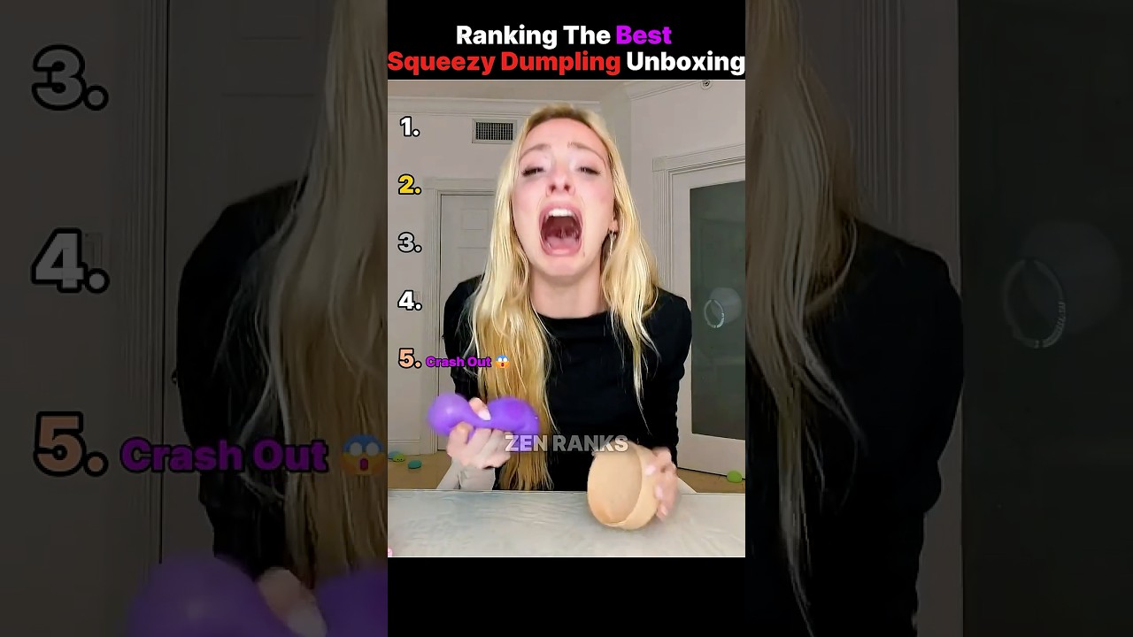 Ranking The Funniest Squishy Dumpling Unboxing moments 😱