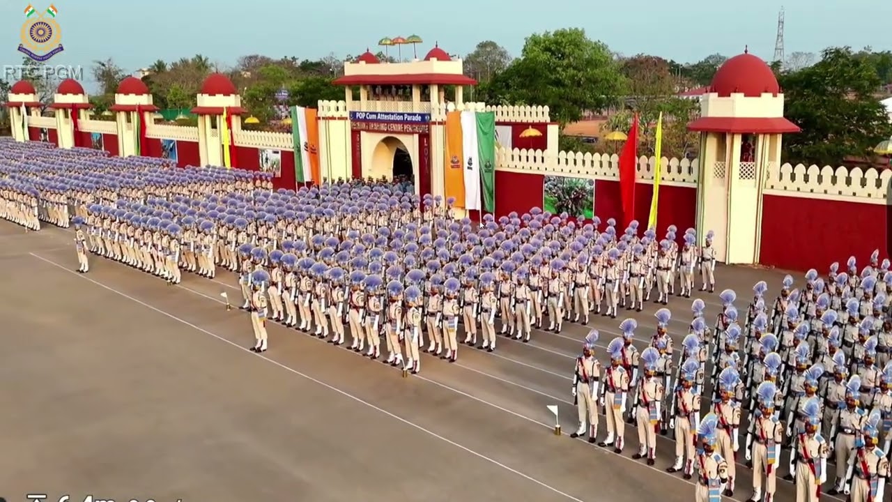 Passing Out Parade Batch No 159 RTC PGM || RTC CRPF PGM