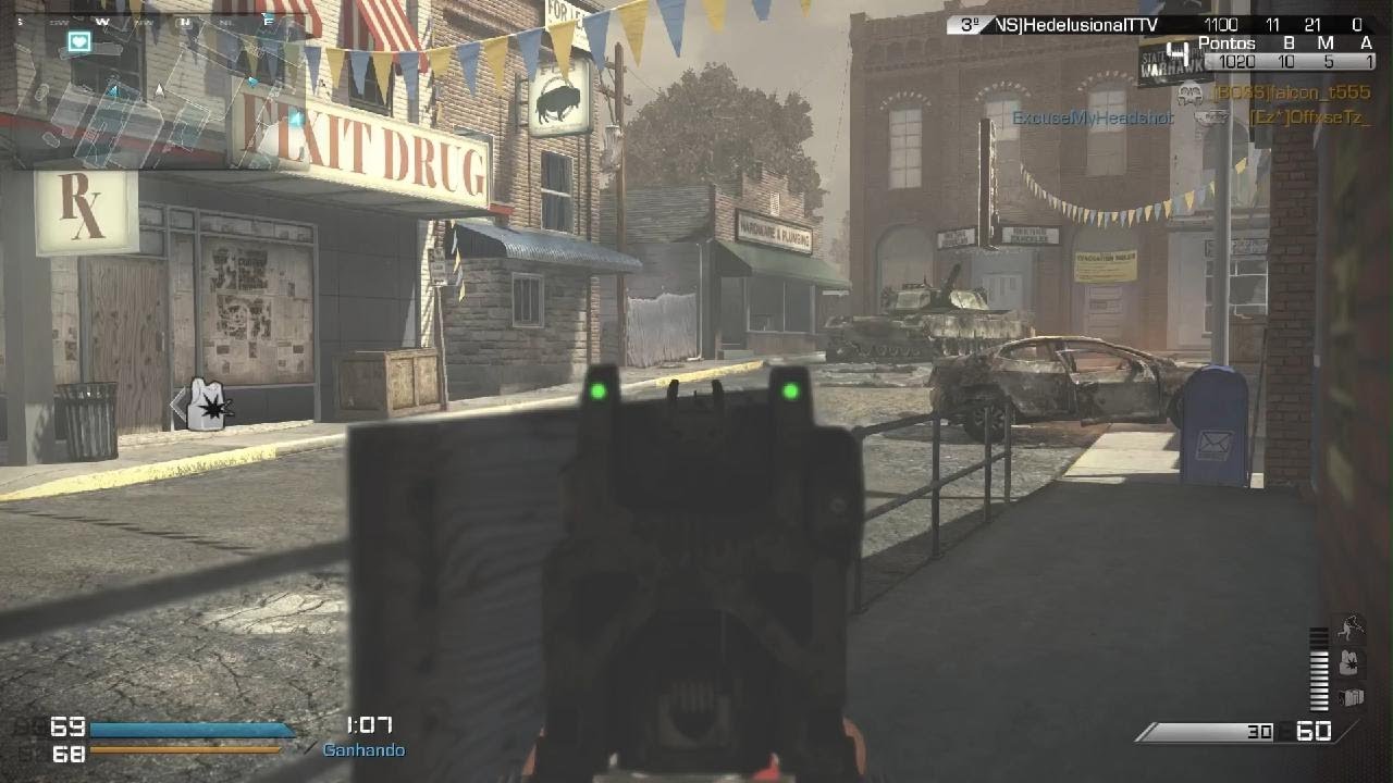 Call of Duty Ghosts ken striker com braço quebrado