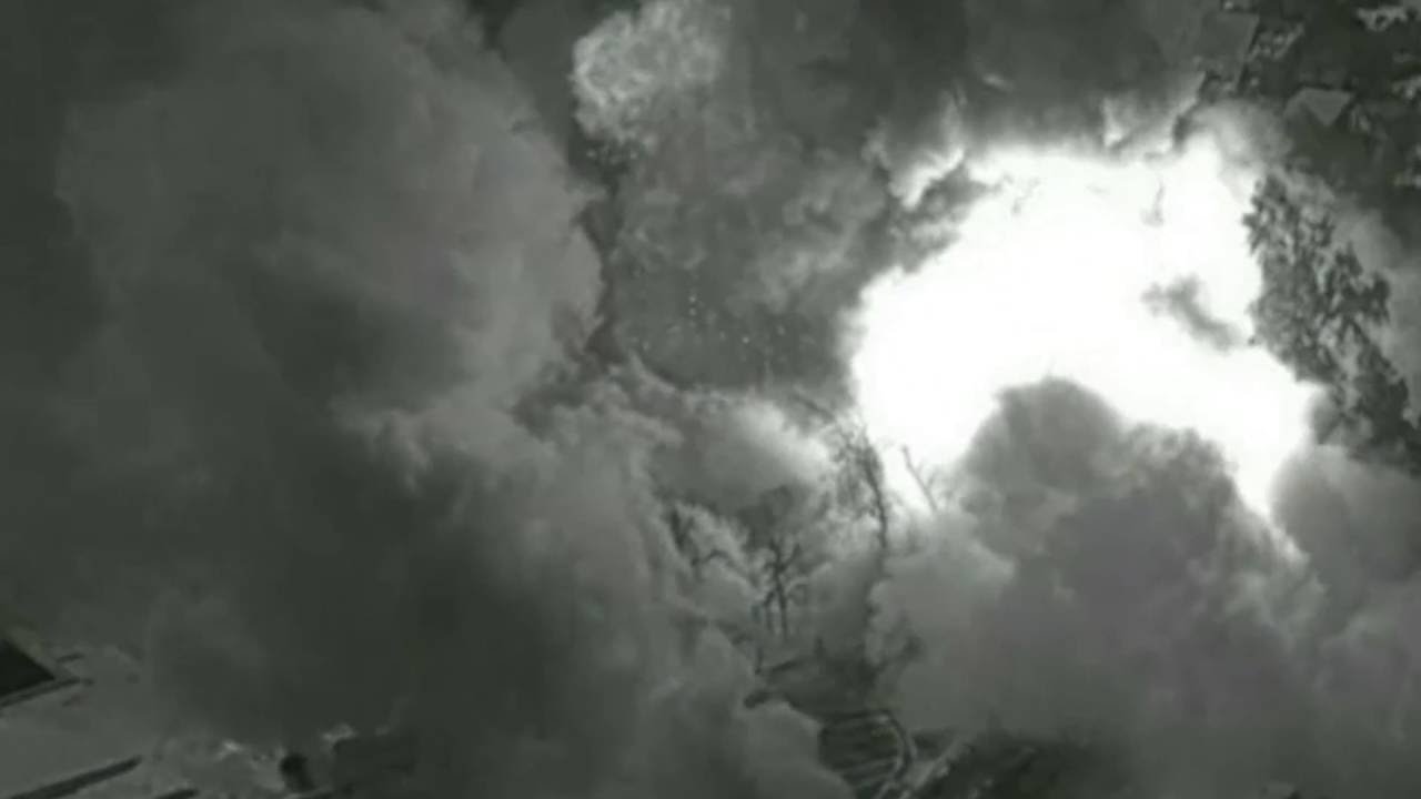 Frappes de la force Chammal contre un complexe de plusieurs bâtiments de Daech à Mossoul en Irak