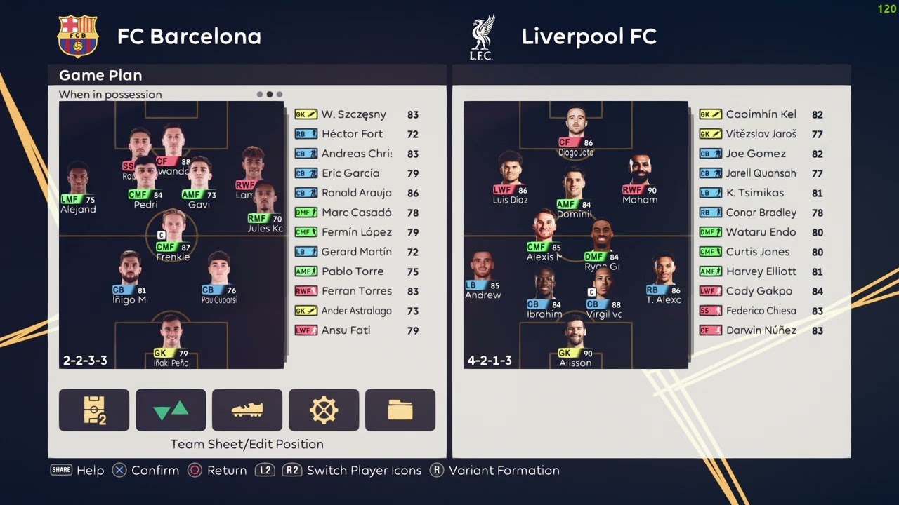 Hansi Flick FC Barcelona PES 21 Tactics(read description)