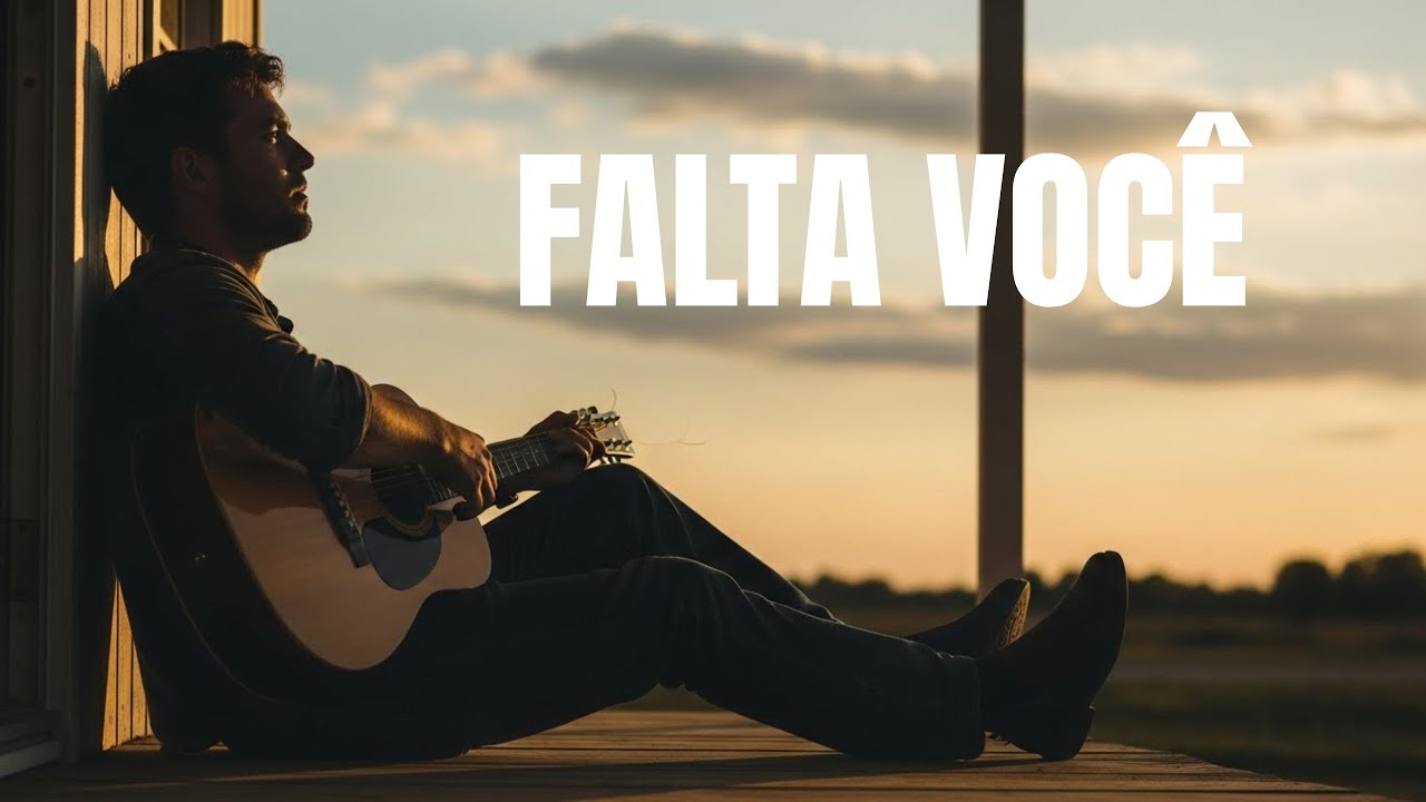 FALTA VOCÊ | Música Sertaneja Romântica de Saudade