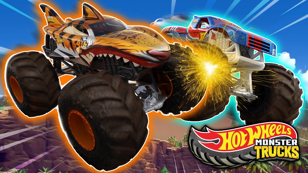 💥 Wielkie Kraksy. 💥 Wielkie Akrobacje. 🚛 Monster Trucki! | Hot Wheels