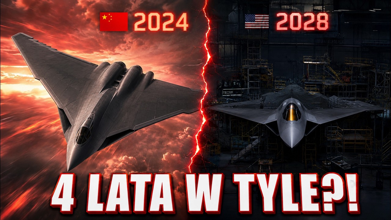 Chiny wyprzedziły USA? J-36 już lata, F-47 dopiero w 2028