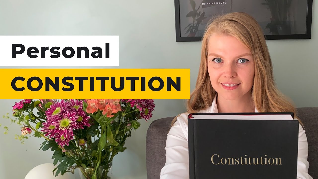 Personal CONSTITUTION. How to create your own life principles (like Ray Dalio)?