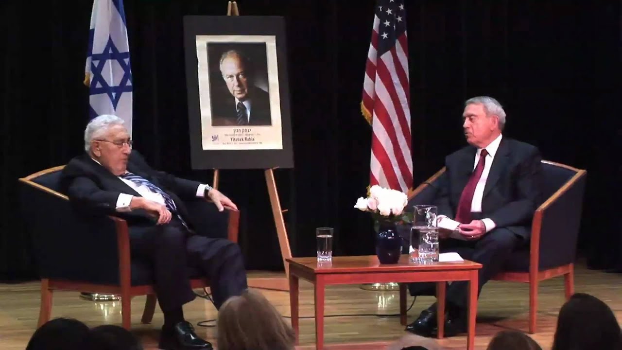 Henry Kissinger and Dan Rather: Remembering Yitzhak Rabin | The New School