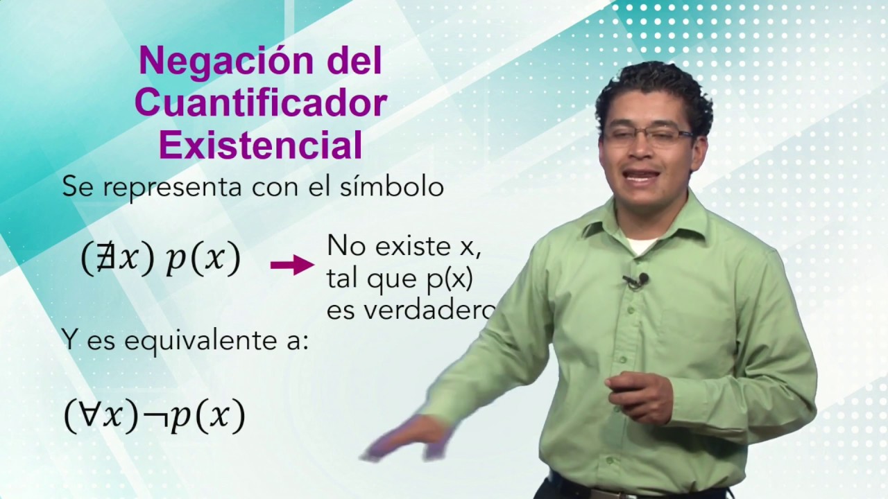 Negación de proposiciones cuantificadas