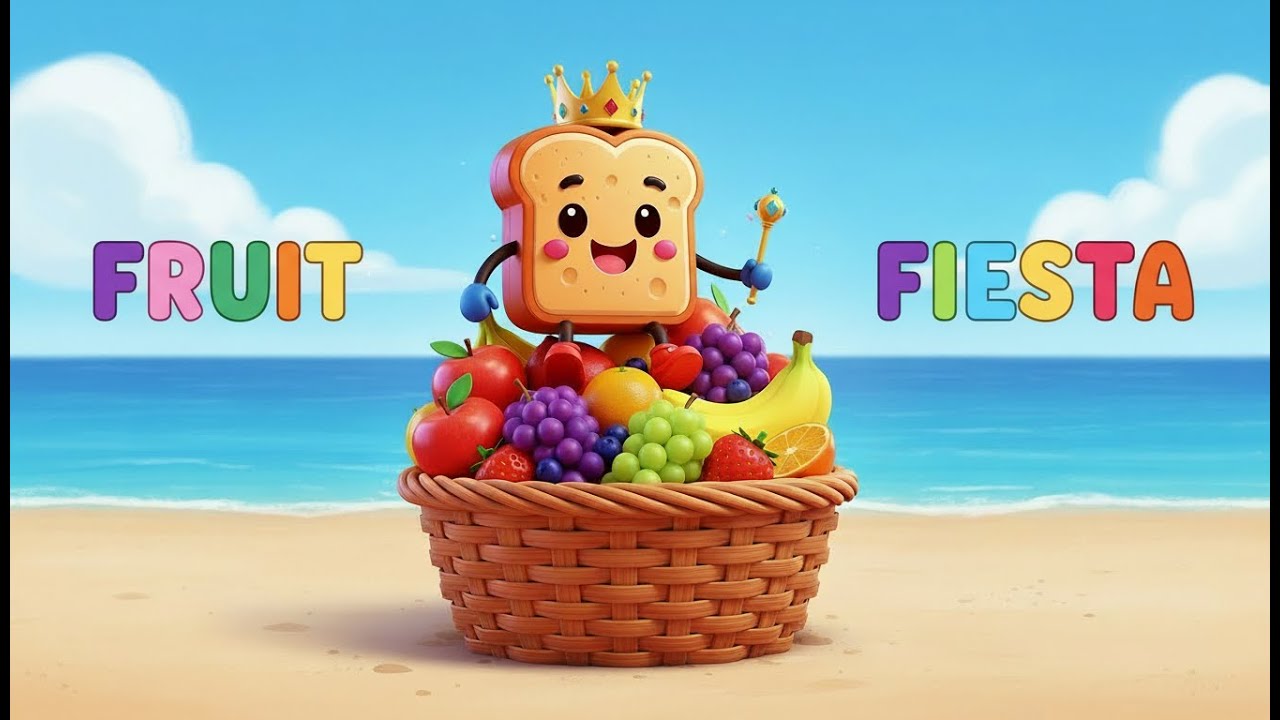 Fruit Fiesta! 🍌 Learn Fruits with a Fun Kids Son