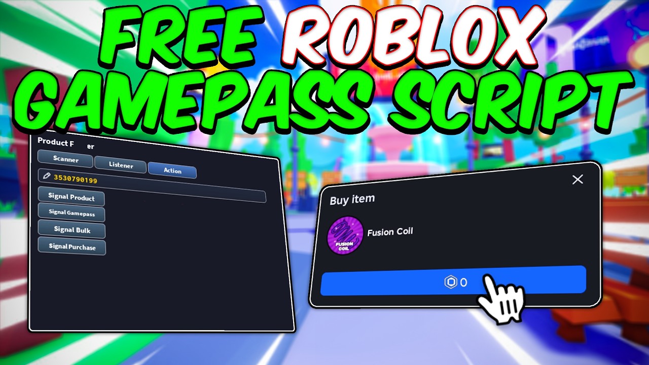 Используйте эксплойты Roblox, чтобы получить все игровые пропуски БЕСПЛАТНО 💸