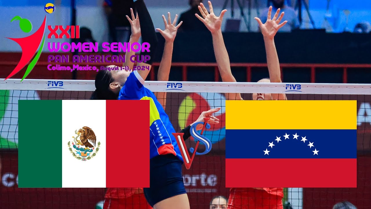 🇲🇽 México vs Venezuela 🇻🇪 Cuartos de Final Copa Panamericana de Voleibol Femenino de Mayores 2025