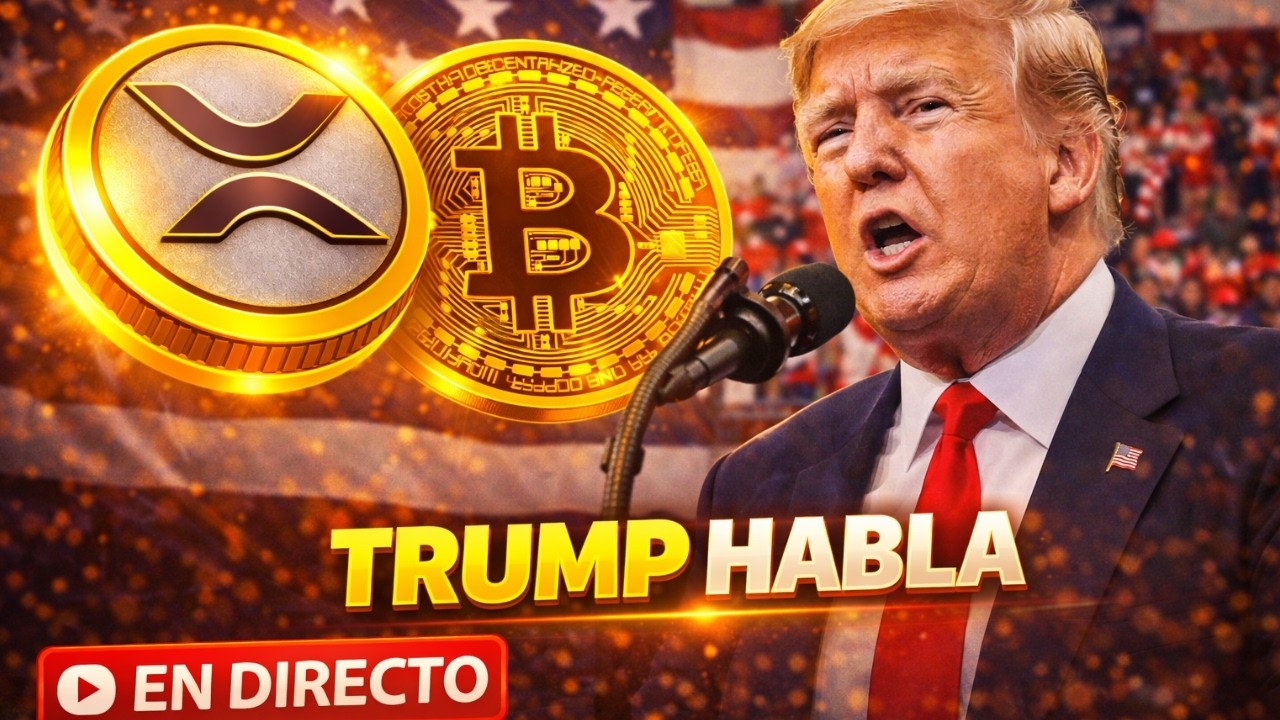 DIRECTO 🔴 TRUMP HABLA TRAS ATAQUE IR&Aacute;N  📈 XRP Y BITCOIN SE SUBEN HOY 🚨