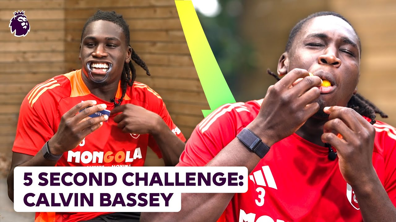 HOW DID HE FIT 22?! 🤣 Hilarious Forfeits With Calvin Bassey | 5-second Rule