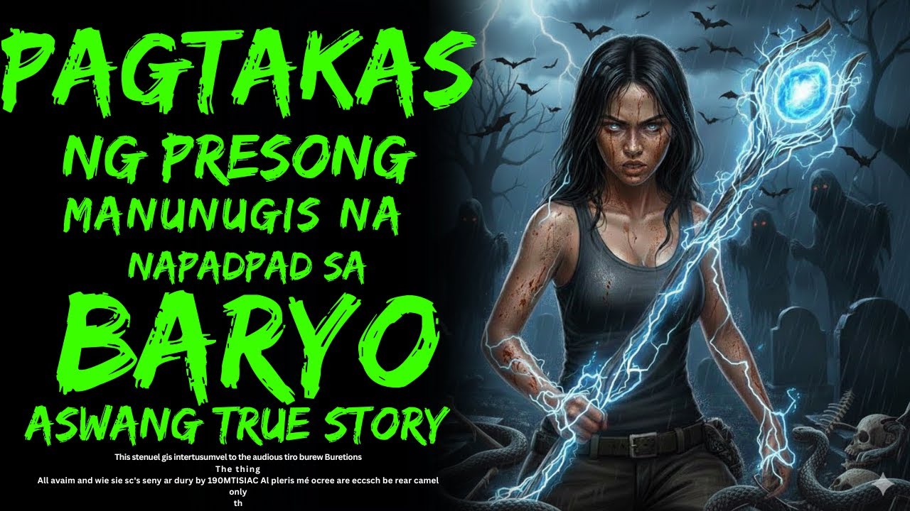 PAGTAKAS NG PRESONG MANUNUGIS NA NAPADPAD SA BARYO _ Aswang True Story
