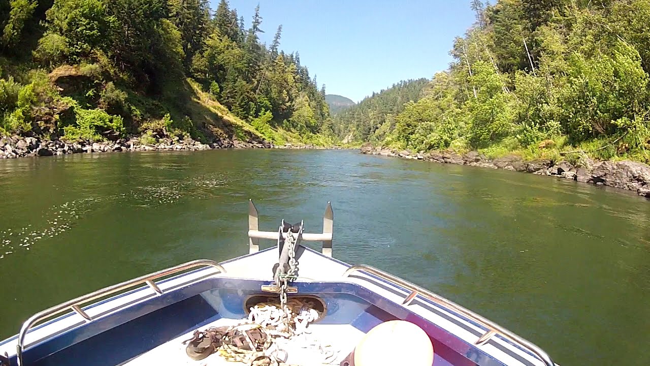 Jet Boating Up the Rogue River July 2020