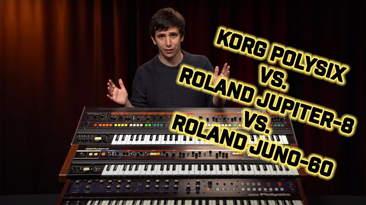 Roland Juno 60 vs Korg PolySix vs. Roland Jupiter-8 | is the PolySix an overlooked gem?