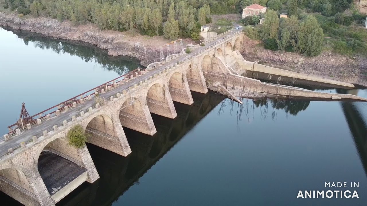 Diga di Santa Chiara del Tirso 2020 - video con drone - mavic mini