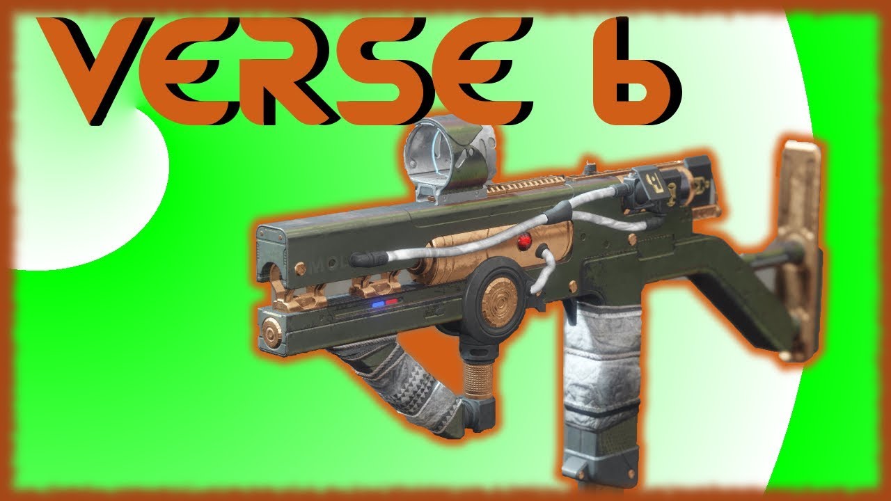 Lost Prophecy Verse 6 Sol Pariah 6 Submachine Gun Energy ? - Destiny 2 Curse of Osiris