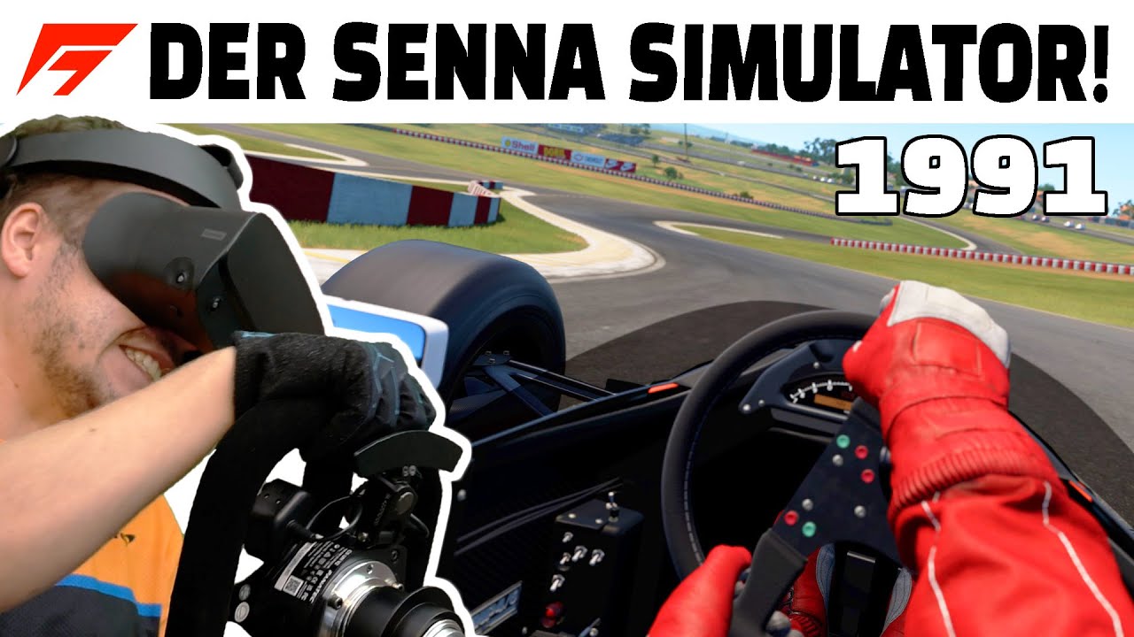 Der Senna Simulator 1991: Dieses F1 Experiment musste ich vorzeitig abbrechen...