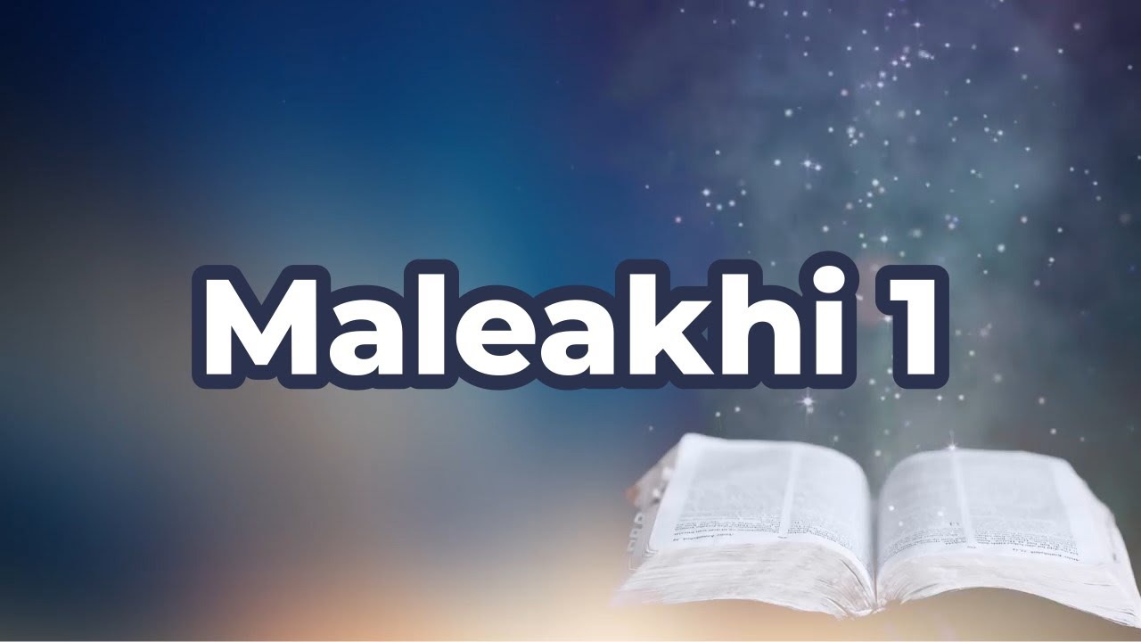 Maleakhi 1