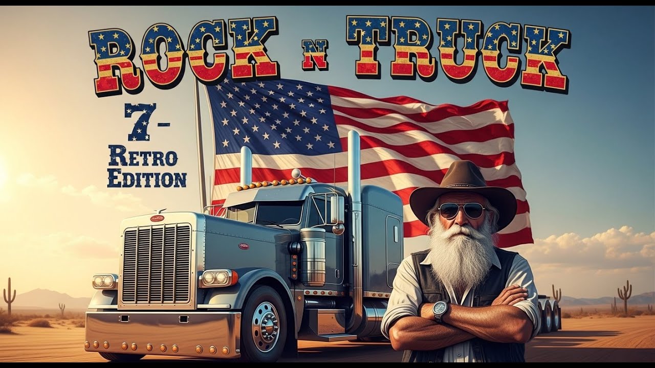 Country Rock for Truck Driving – Open Road Highway Mix | Rock N Roll New York #TruckDriving #Rock