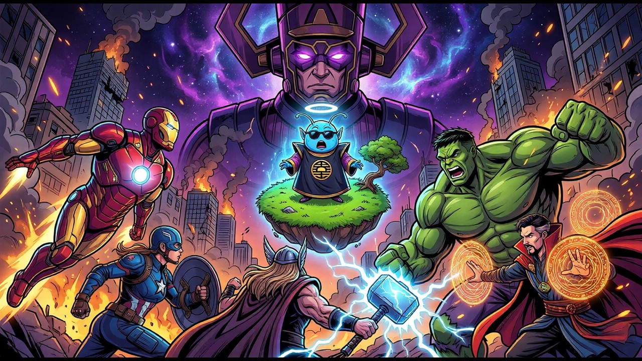 WHAT IF KING KAI ARRIVED IN MARVEL UNIVERSE?