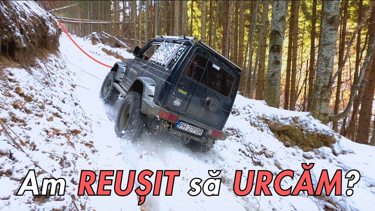 Am încercat să urcăm pe MUNTE însa GHEAȚA nu ne-a lăsat | Suzuki Jimny Samurai Vitara | OFF-ROAD #38