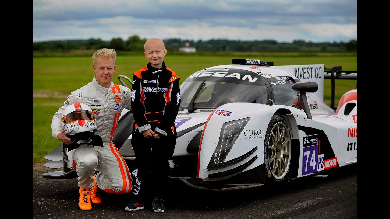 Jack's wish to drive a fast racing car