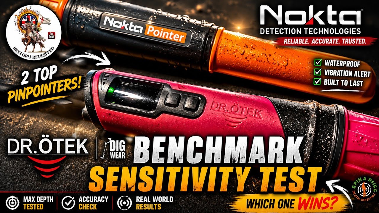 Nokta Pointer vs Dr Otek MT6 PRO | Sensitivity Test | Pinpointer | Metal Detecting