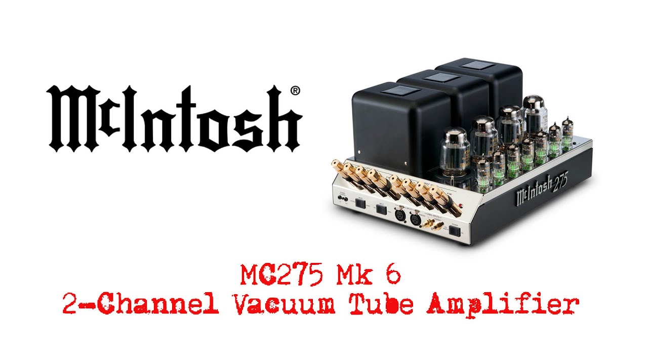 Mcintosh MC275 Mk6 усилитель мощности  обзор на русском языке