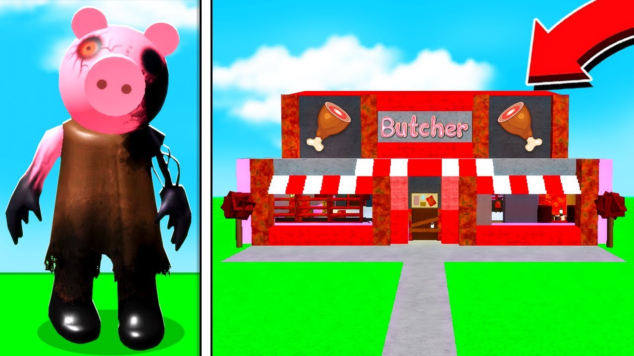 ROBLOX PIGGY DISTORTED PIGGY'S BUTCHER SHOP! (Piggy Build Mode)