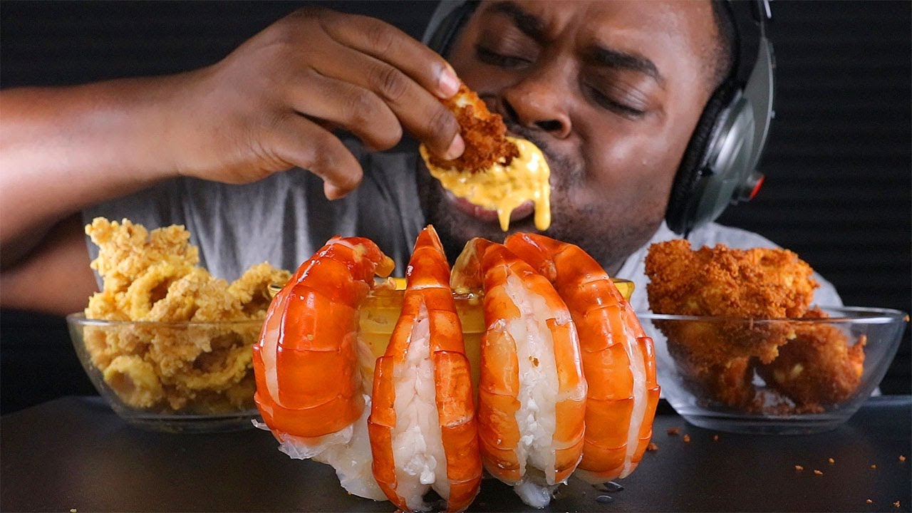 BEAST FEAST DESTROYS FRIED SHRIMP AND CHEESE