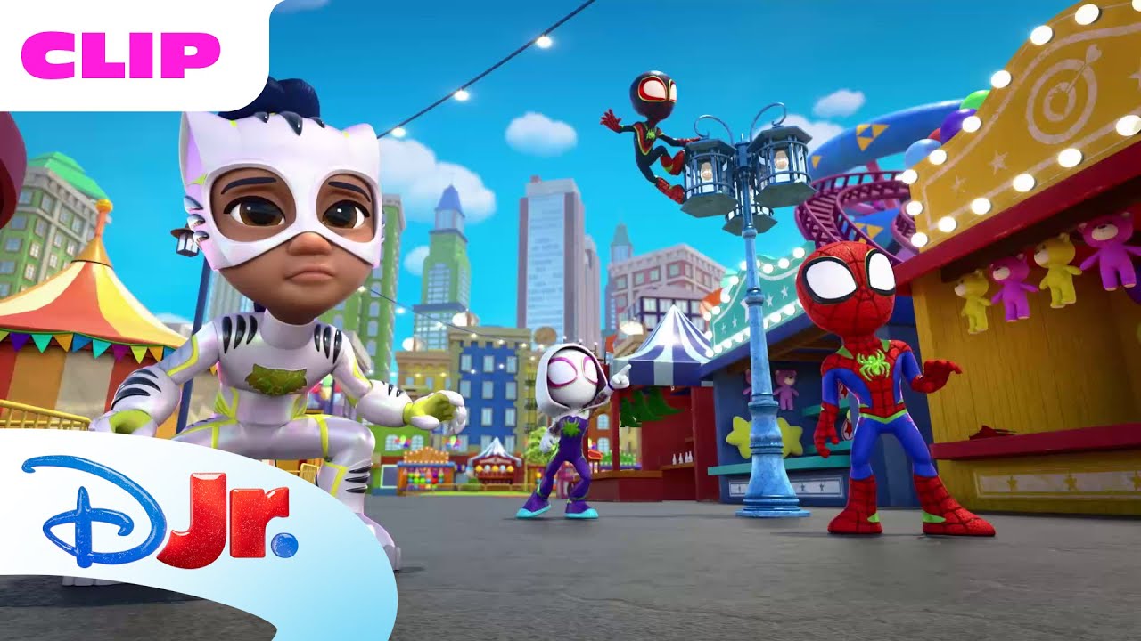 Giant Cricket 🦗 | Spidey and His Amazing Friends 🕸️ | Disney Junior MENA