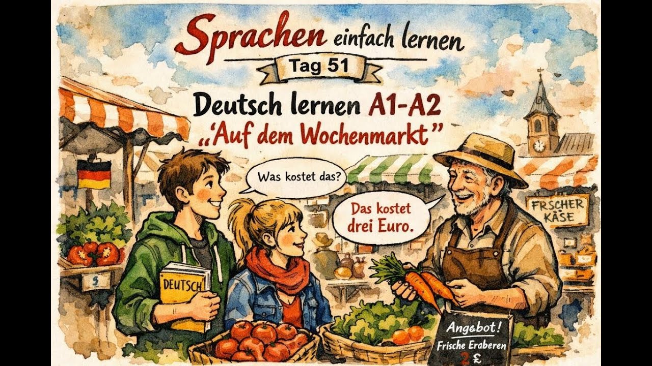 Tag 51 Deutsch lernen A1-A2 