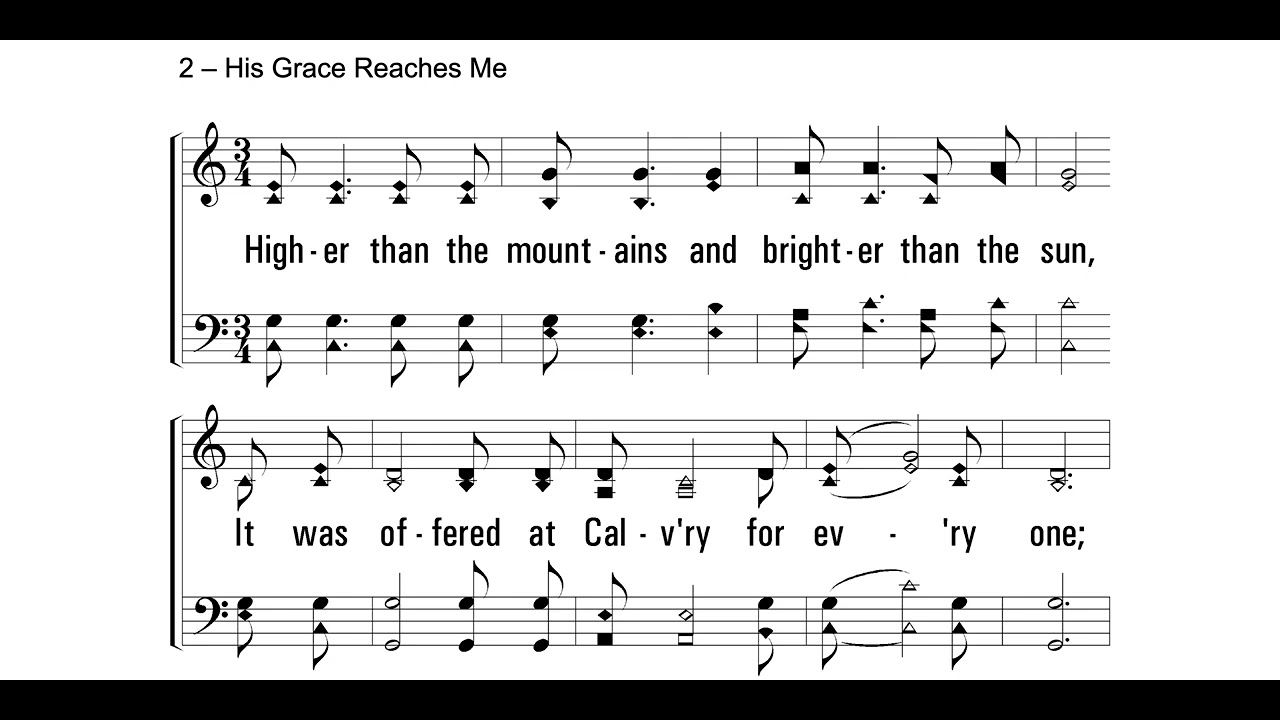 His Grace Reaches Me