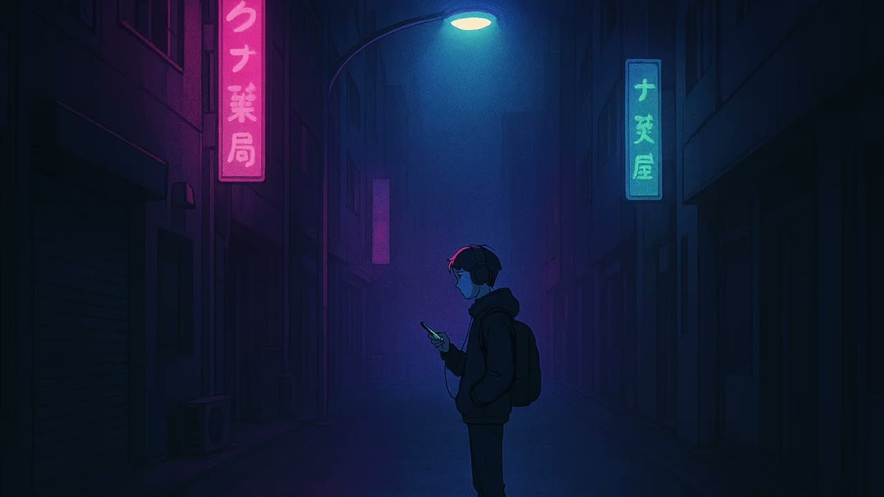 Neon Alley Ways - Chill Lofi 🚶‍♂️ Relaxing Music To Chill, Work, Relax or Focus