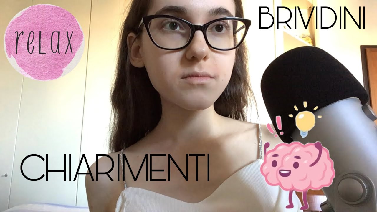 chiarisco delle cose + brividini al cervello | asmr