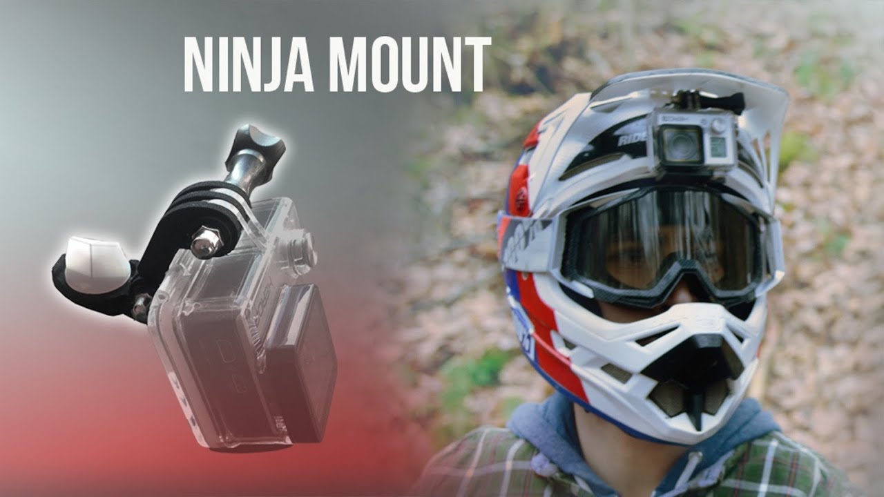 NINJA MOUNT | Action Cam Mount for Downhill, Motocross & ATV