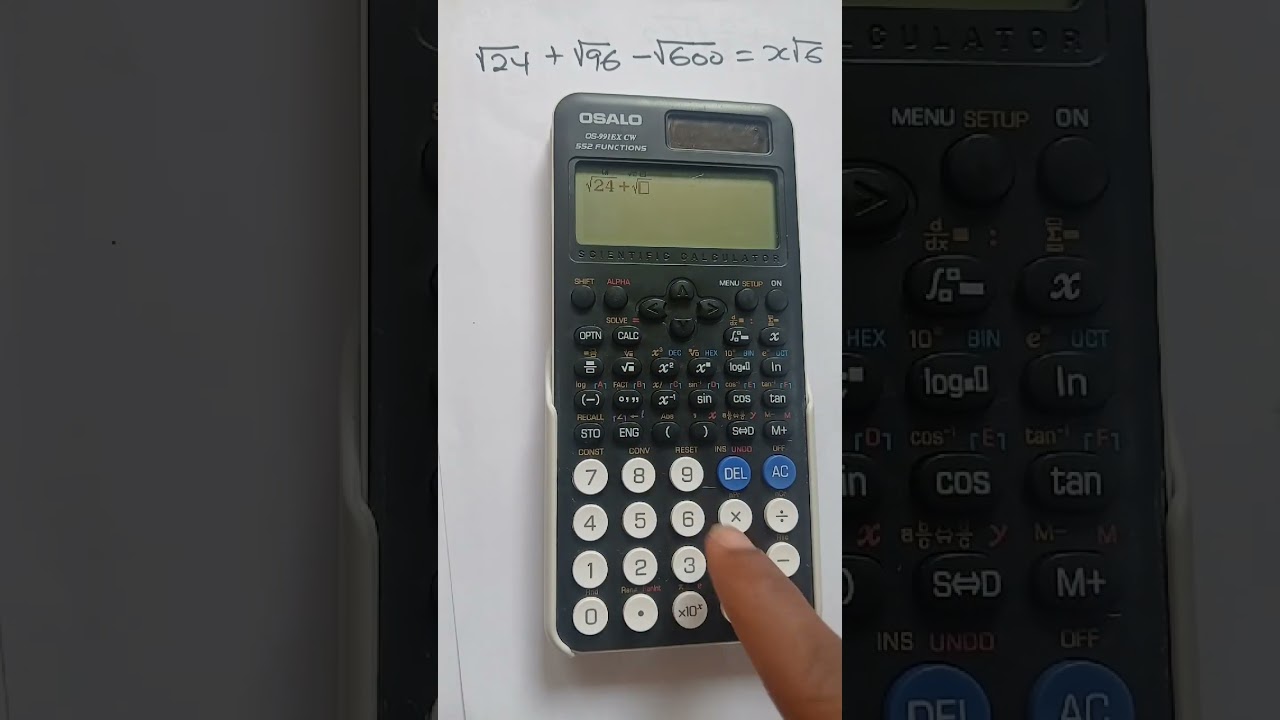 “Solve Surds in 10 Seconds Using a Calculator 😳 | Most Students Don’t Know This Trick!”