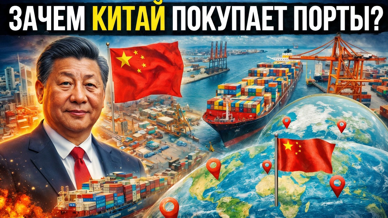 Почему Китай скупает порты по всему миру
