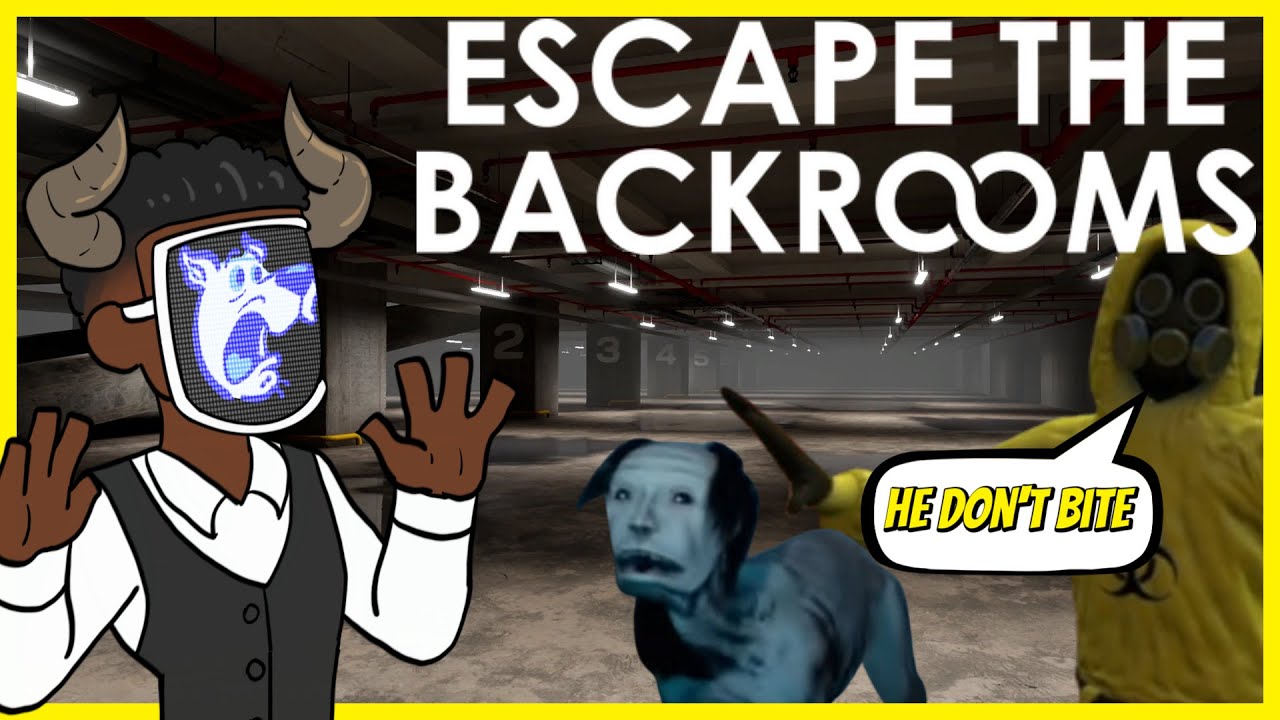 Don't Worry He Doesn't Dite | Escape The Backrooms (Part 2)