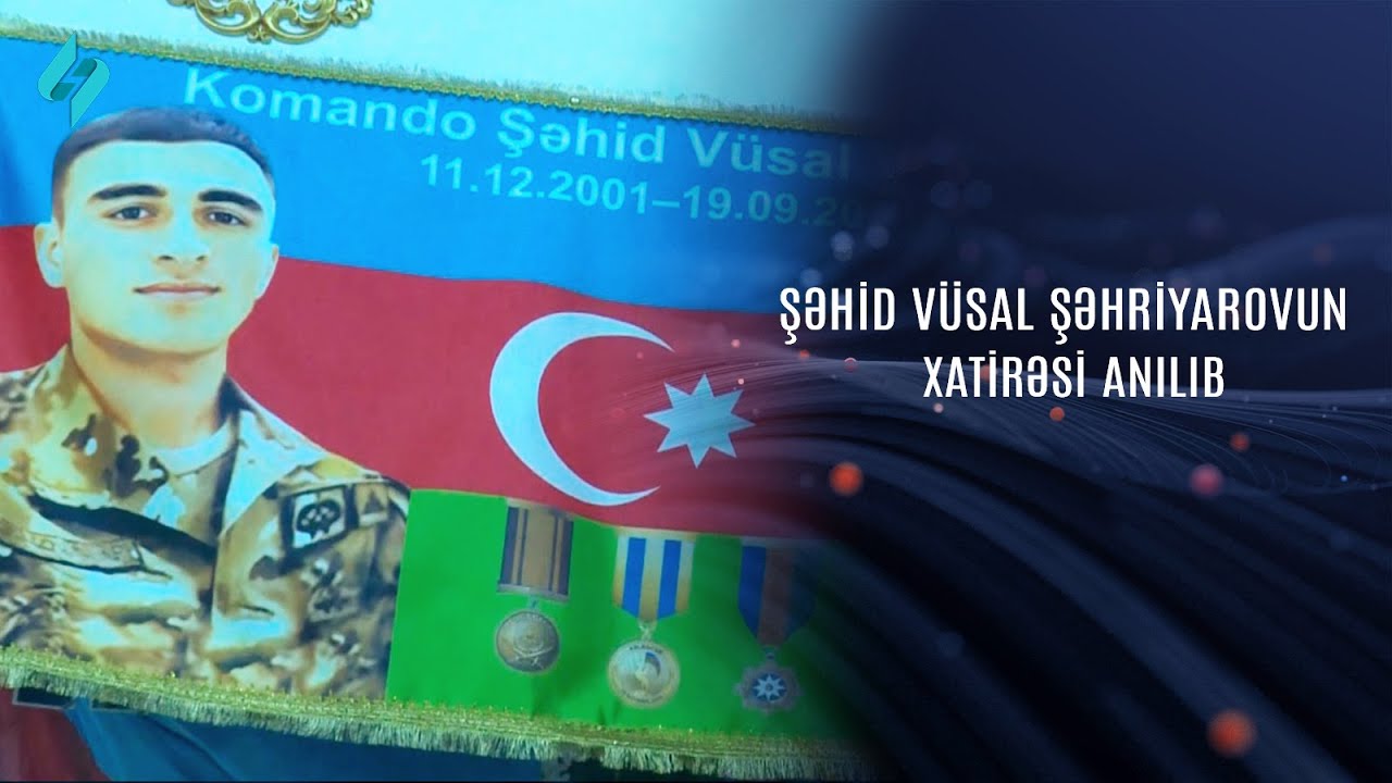 Qobustanda Şəhid Vüsal Şəhriyarovun doğum günündə xatirəsi anılıb @Kanal-S