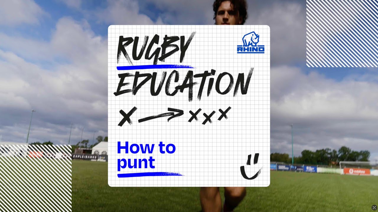 How to punt a rugby ball