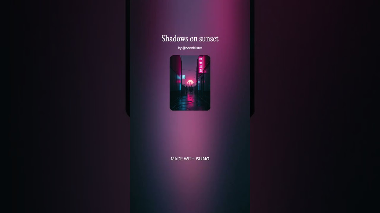 Shadows on sunset 