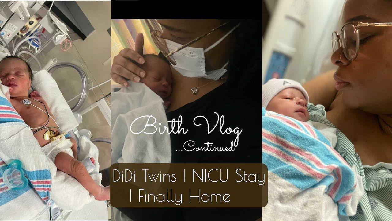 Di Di Twins | Tramatic | Unexpected Birth Vlog Pt