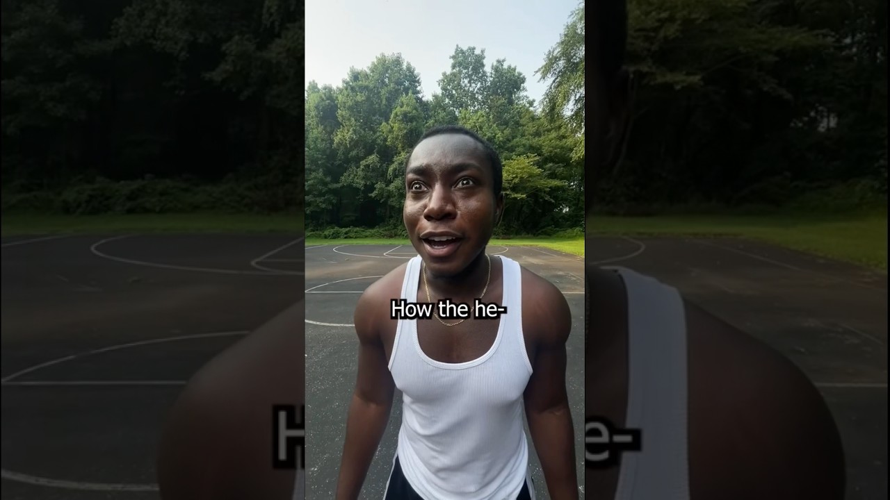 Playing Basketball With A Christian Be Like 😂