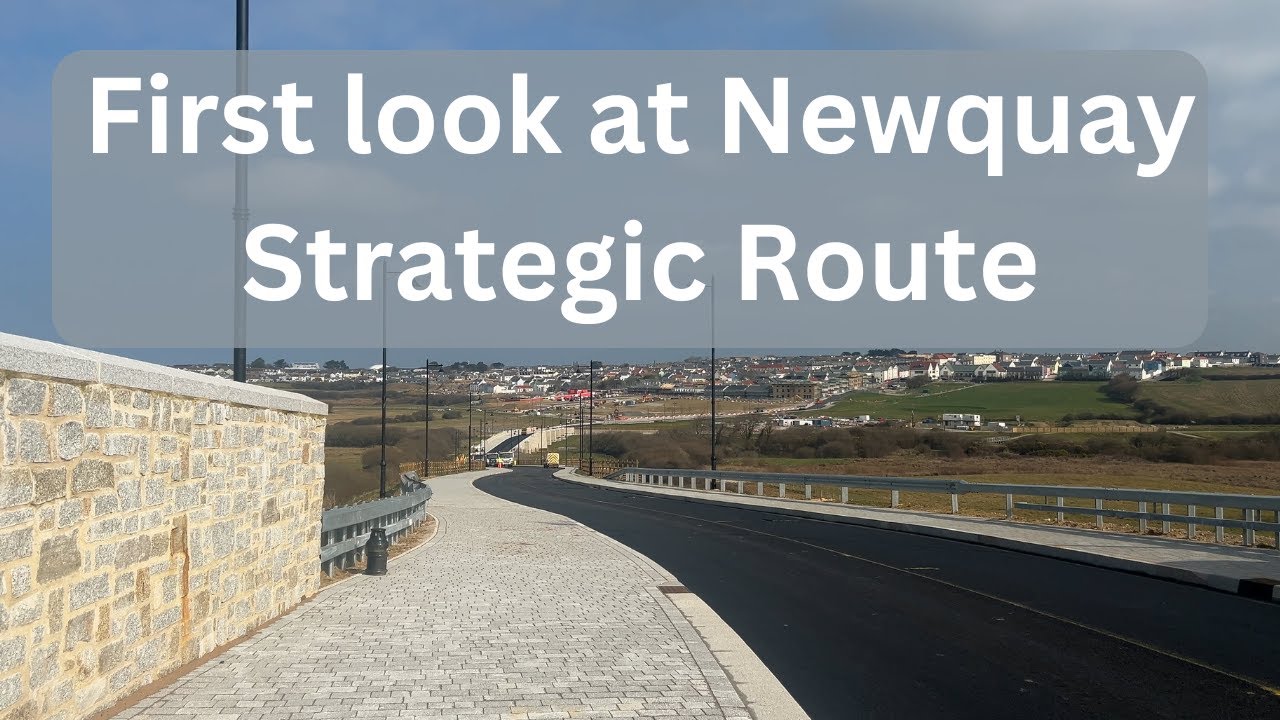 Take a first look at the Newquay Strategic Route