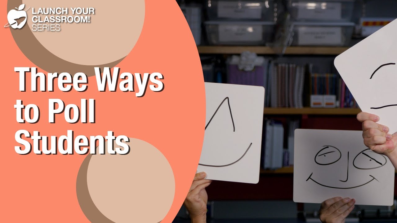 Three Ways to Poll Students - Classroom Strategy