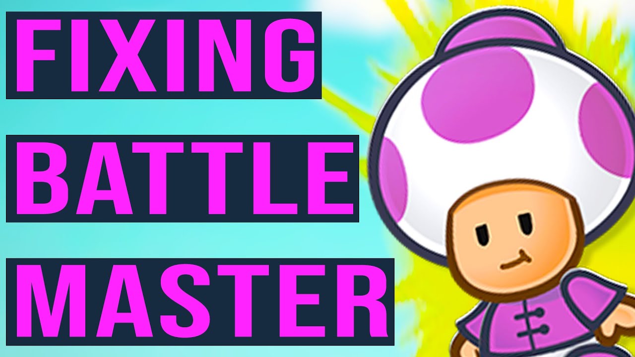 The MISSED POTENTIAL of the Battle Master in the Paper Mario: The Thousand Year Door Remake
