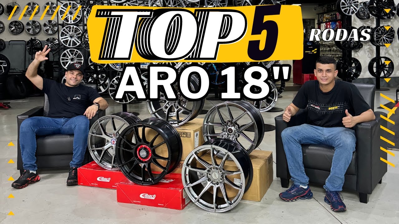 RODAS ESPORTIVAS ARO 18 ***AS 5 MAIS TOP DA LOJA***