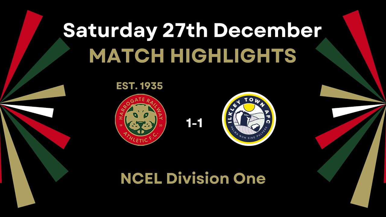 27/12/25 Harrogate Railway Athletic 1-1 Ilkley Town